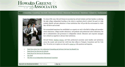 Desktop Screenshot of howardgreeneassociates.com